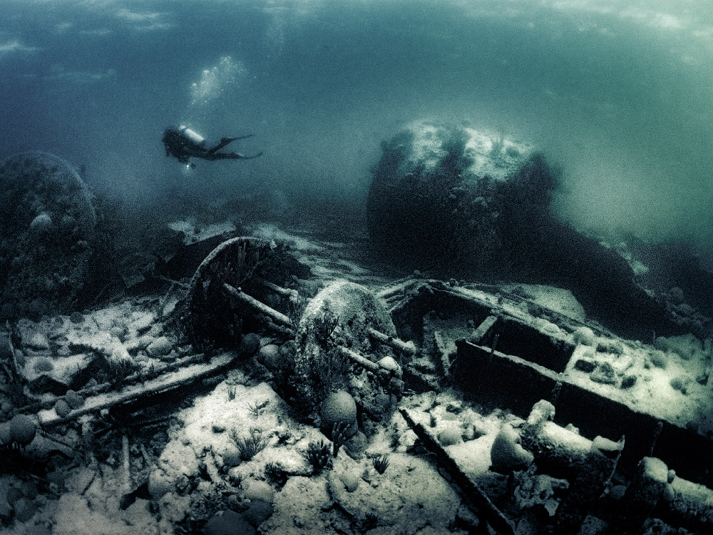 personal bermuda, underwater photography
