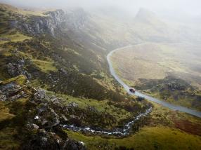 stories Land Rover, Isle of Skye photography